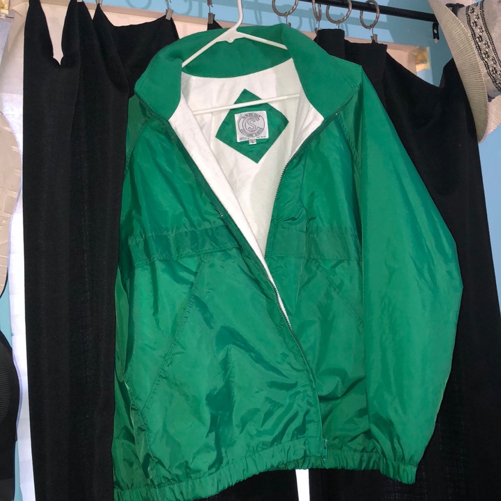 Be In The Current Seen Nylon Windbreaker
